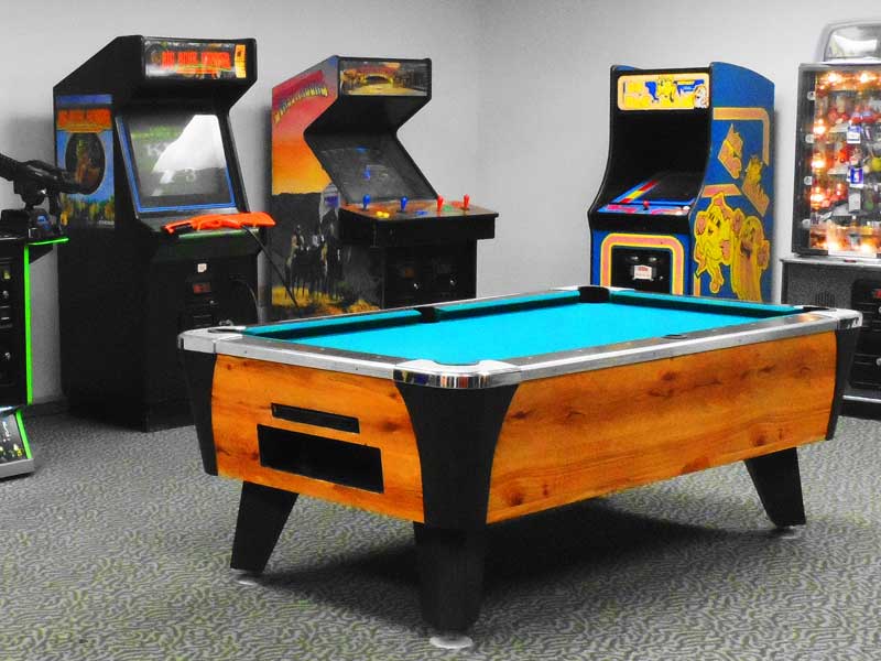 Indoor amenities area for group activities and relaxation