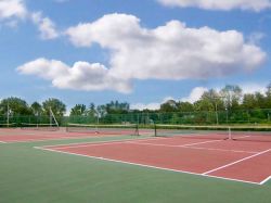 Tennis and Basketball Courts